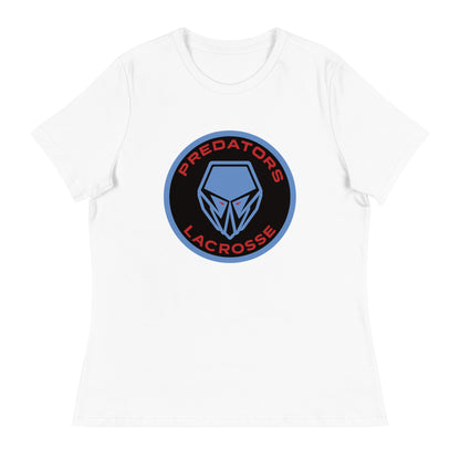 Performance | Women's Relaxed T Shirt | Predators Lacrosse | Badge Logo