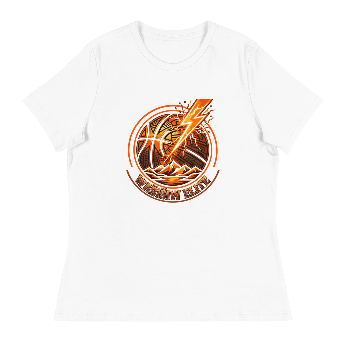 Performance | Women's Relaxed T Shirt | Wašišiw Elite | Crest Logo