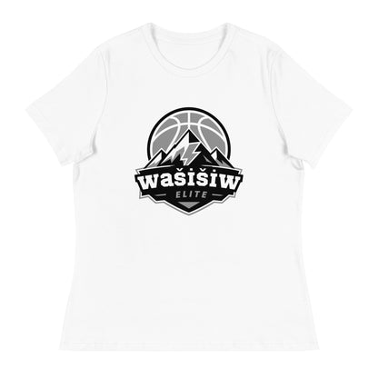 Performance | Women's Relaxed T Shirt | Wašišiw Elite | Shield Logo
