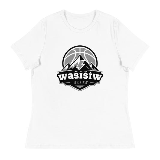 Performance | Women's Relaxed T Shirt | Wašišiw Elite | Shield Logo