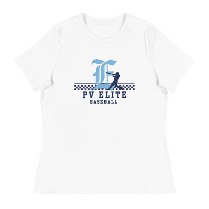 Performance | Women's Relaxed T Shirt | PV Elite 7U Baseball | Valor Logo