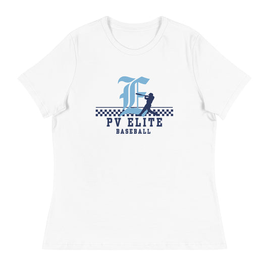 Performance | Women's Relaxed T Shirt | PV Elite 7U Baseball | Valor Logo