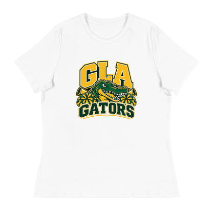Performance | Women's Relaxed T Shirt | GLA Gators Cheer Team | Emblem Logo