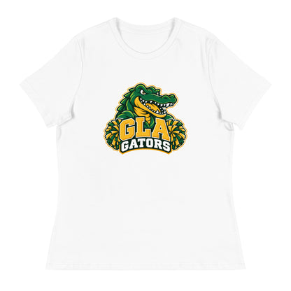 Performance | Women's Relaxed T Shirt | GLA Gators Cheer Team | Apex Gators Elite Logo
