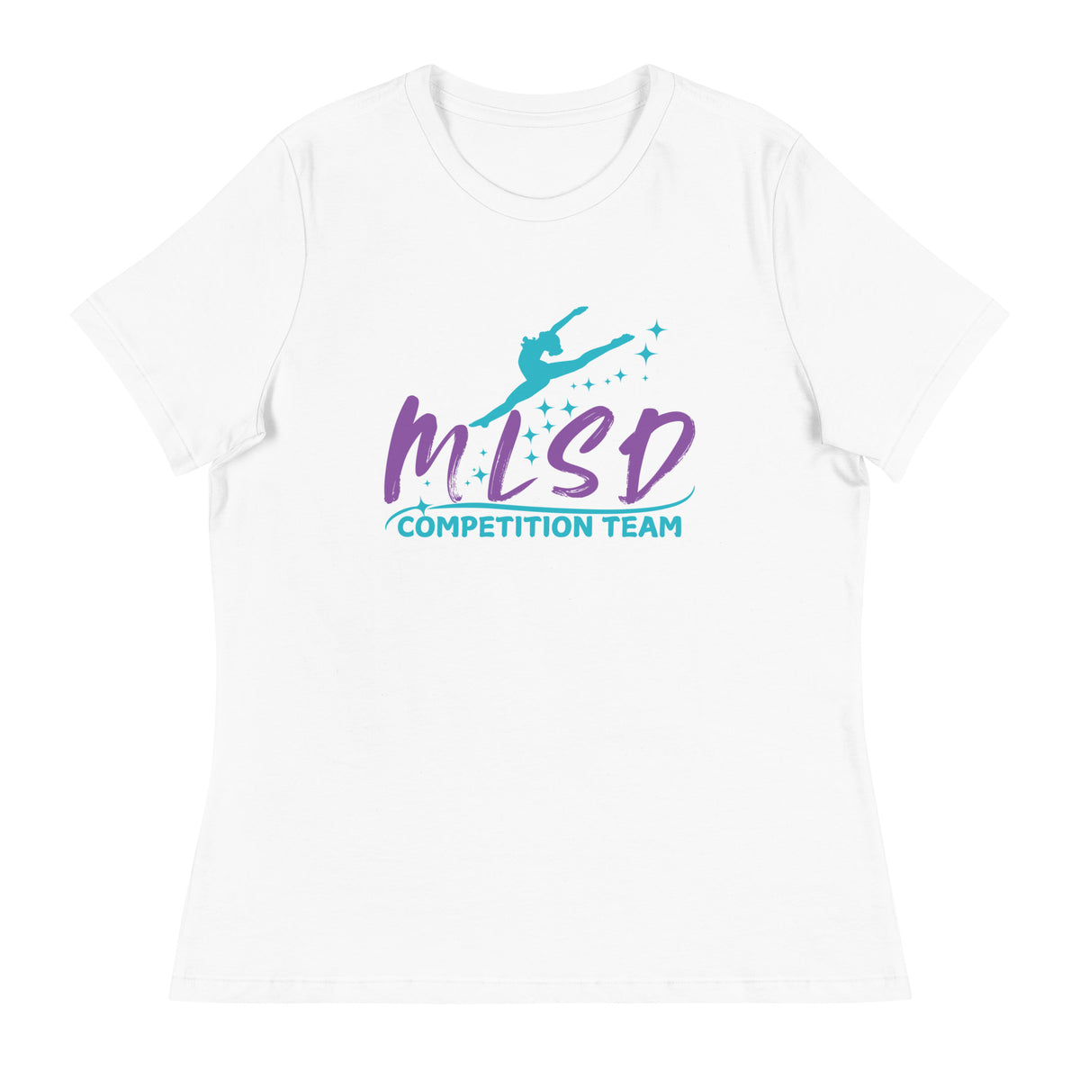 Performance | Women's Relaxed T Shirt | Miss Lorraine’s School of Dance | Lettermark Logo