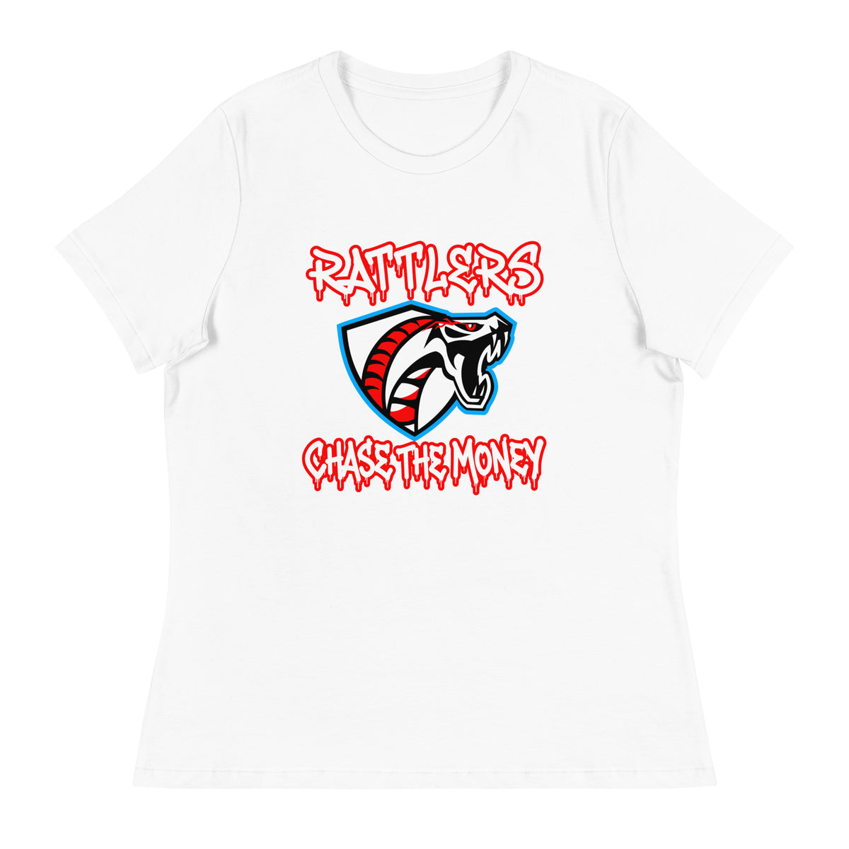 Performance | Women's Relaxed T Shirt | Rattlers 2/11 | Crest Logo