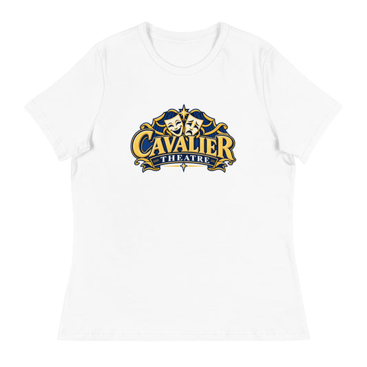 Performance | Women's Relaxed T Shirt | Cavalier Theatre Troupe | Emblem Logo
