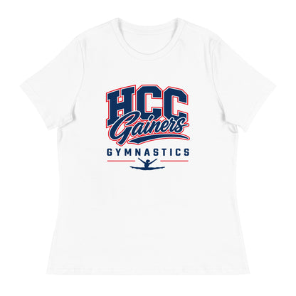 Performance | Women's Relaxed T Shirt | HCC Gymnastics | Apex Logo