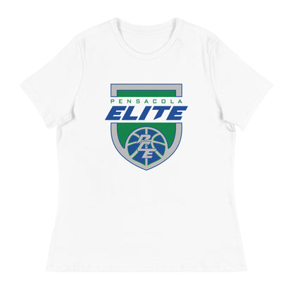 Performance | Women's Relaxed T Shirt | Pensacola Elite Inc. | Shield Logo