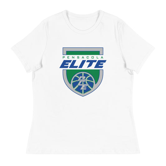 Performance | Women's Relaxed T Shirt | Pensacola Elite Inc. | Shield Logo