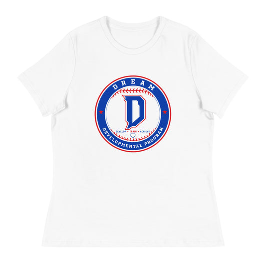 Performance | Women's Relaxed T Shirt | Dream Developmental Program | Badge Logo