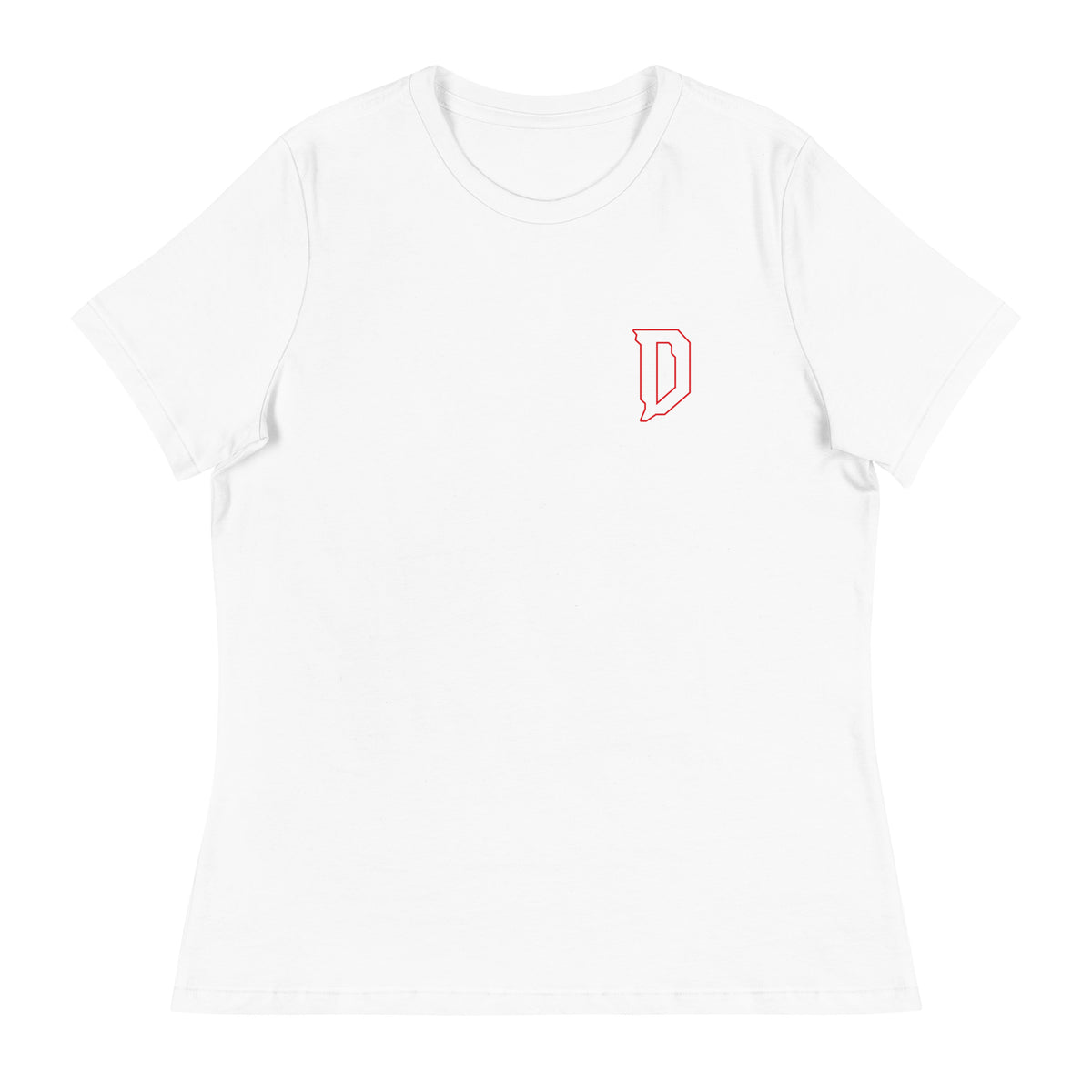 Performance | Women's Relaxed T Shirt | Dream Developmental Program | Lettermark Logo