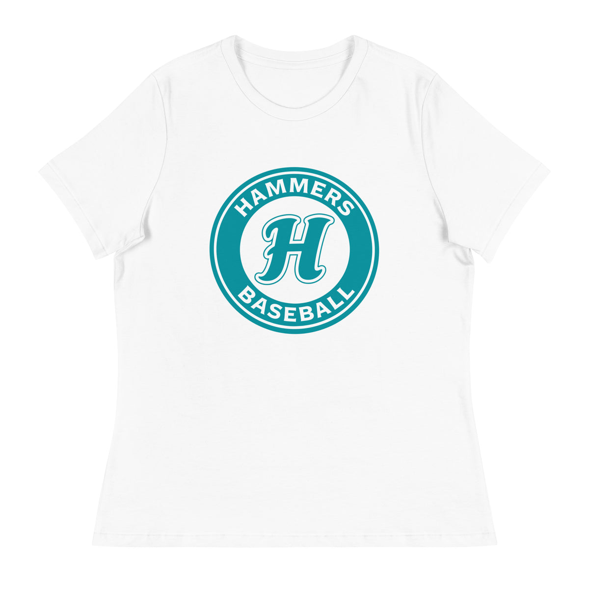 Performance | Women's Relaxed T Shirt | Hammers Baseball (10U) | Badge Logo