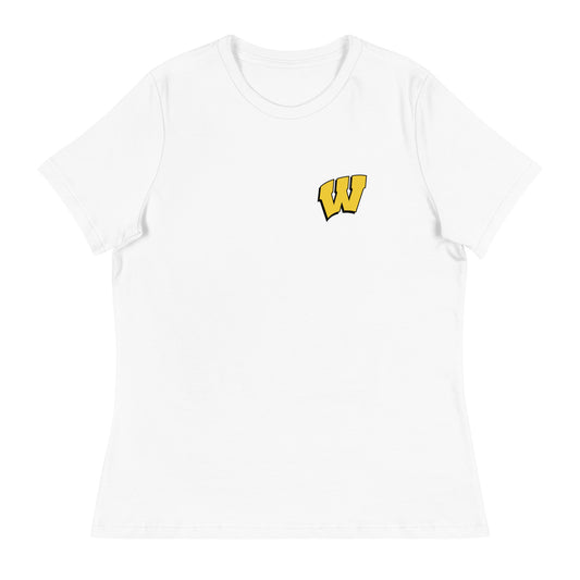 Performance | Women's Relaxed T Shirt | Ava | Lettermark Logo
