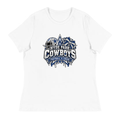 Performance | Women's Relaxed T Shirt | Hyde Park Cowboys | Crest Logo