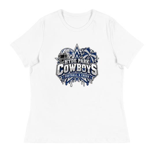 Performance | Women's Relaxed T Shirt | Hyde Park Cowboys | Crest Logo