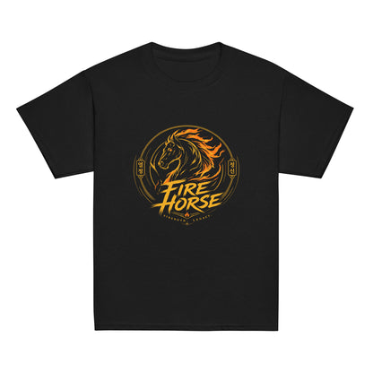 Classic | Youth T Shirt | Fire Horse Masters | Vanguard Logo