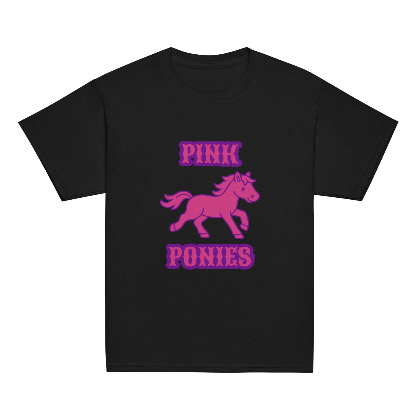 Classic | Youth T Shirt | Pink Pony Athletic Club | Emblem Logo