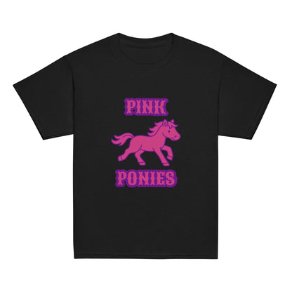 Classic | Youth T Shirt | Pink Pony Athletic Club | Emblem Logo