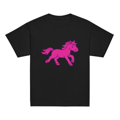 Classic | Youth T Shirt | Pink Pony Athletic Club | Mascot Logo