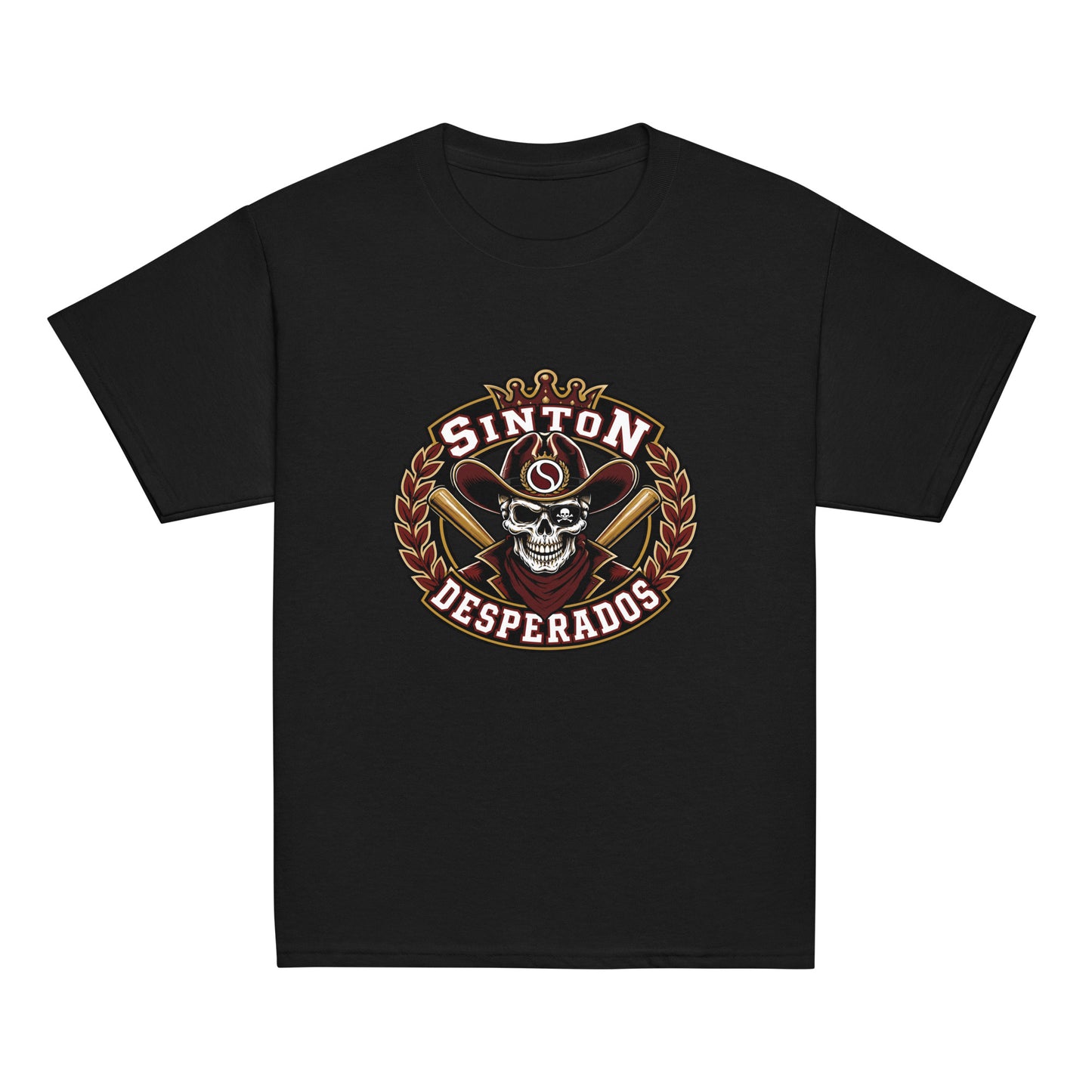 Classic | Youth T Shirt | Sinton Desperados Baseball | Ridge Varsity Logo