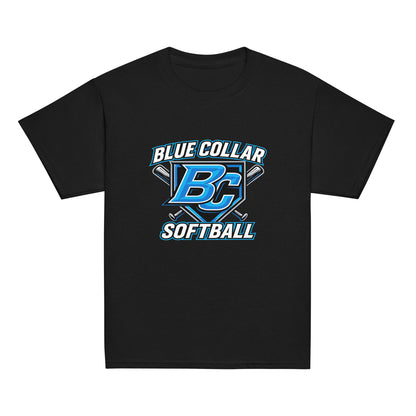 Classic | Youth T Shirt | Blue Collar Softball 2034 | Shield Logo