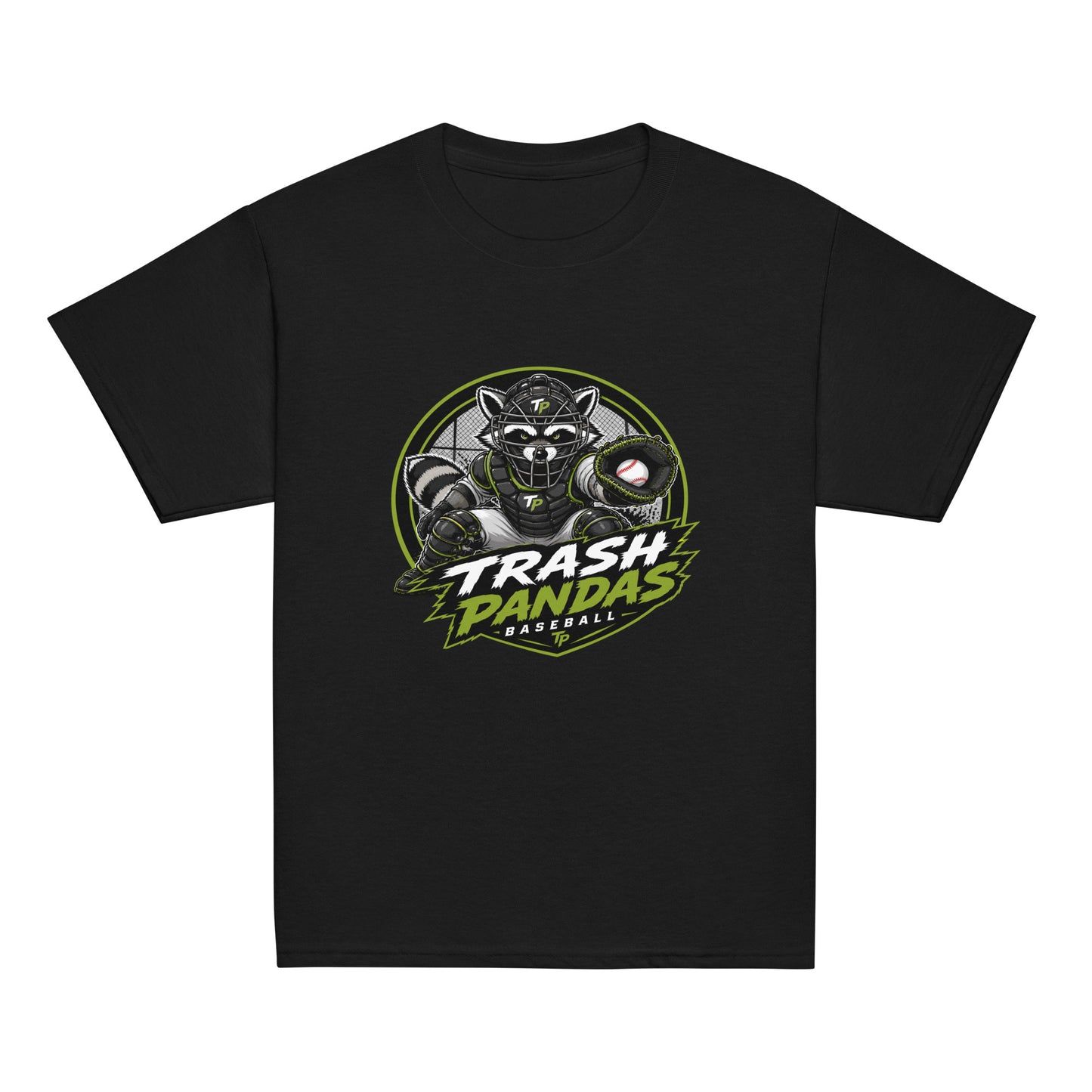 Classic | Youth T Shirt | Trash Pandas Baseball Organization | Athletics Logo