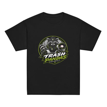 Classic | Youth T Shirt | Trash Pandas Baseball Organization | Athletics Logo
