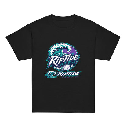 Classic | Youth T Shirt | RipTide Softball | Crest Logo