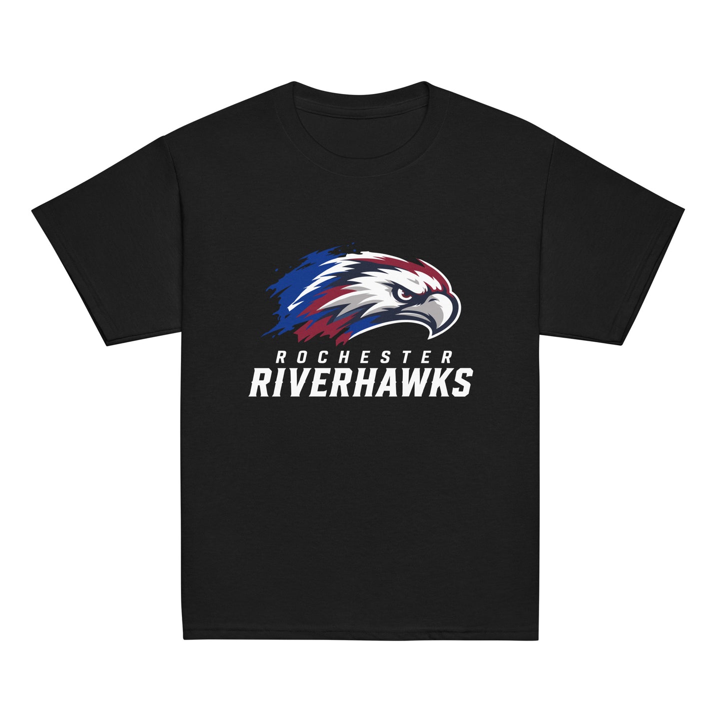 Classic | Youth T Shirt | Rochester Riverhawks | Emblem Logo
