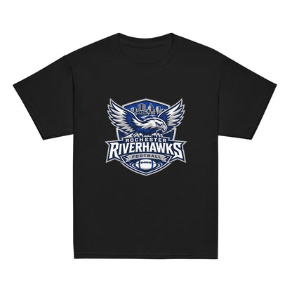 Classic | Youth T Shirt | Rochester Riverhawks | Shield Logo