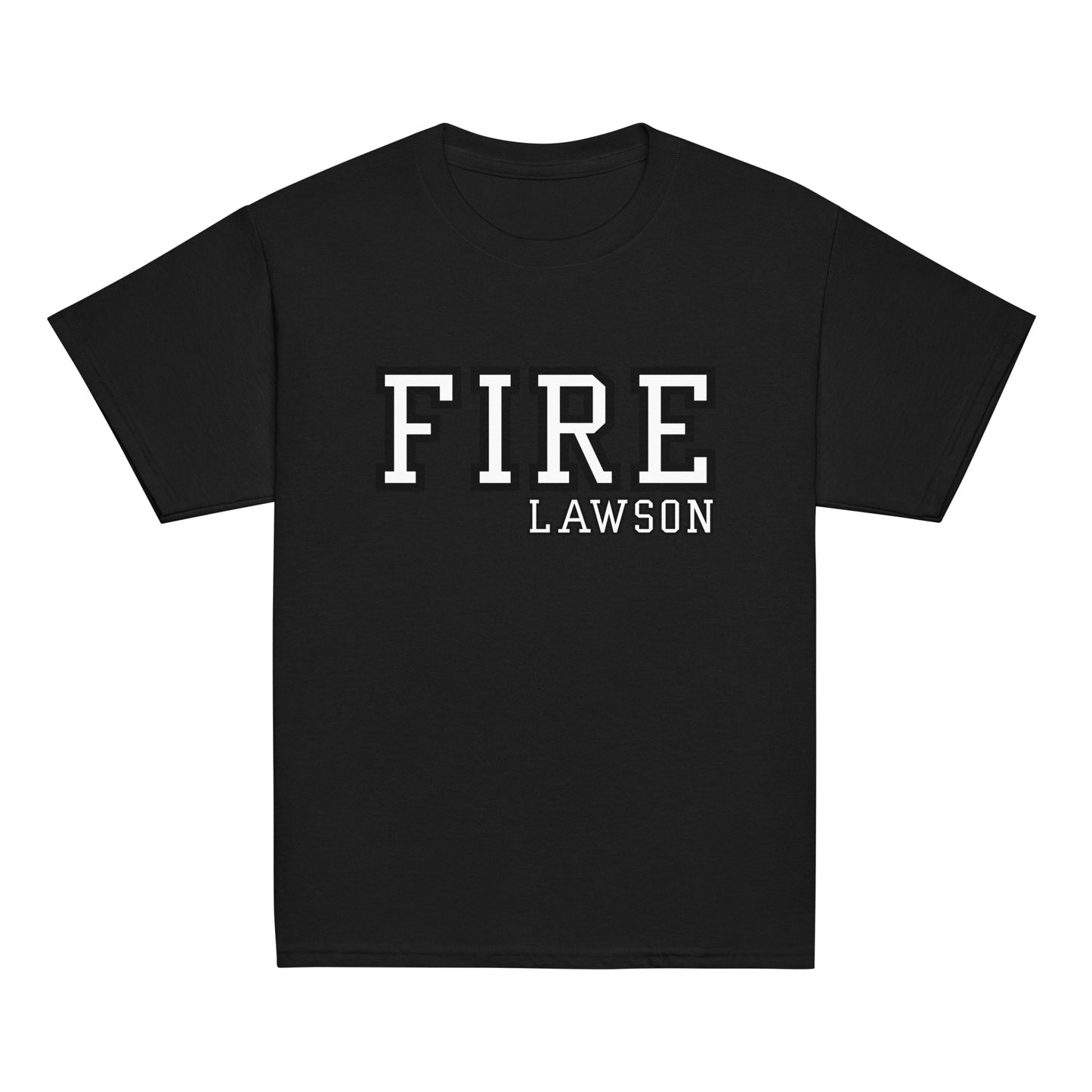 Classic | Youth T Shirt | Lawson Fire Department | Script Logo