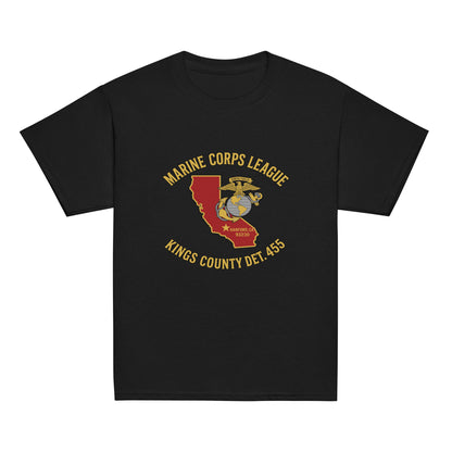 Classic | Youth T Shirt | Marine Corps League kings County Det 455 | Crest Logo