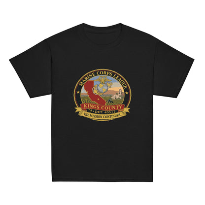 Classic | Youth T Shirt | Marine Corps League kings County Det 455 | Shield Logo