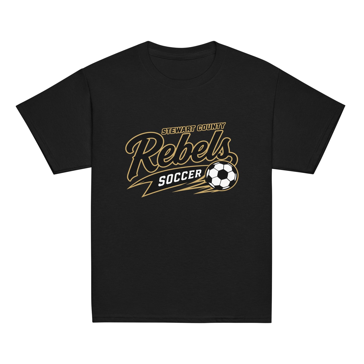 Classic | Youth T Shirt | Stewart County Soccer | Rebels Logo