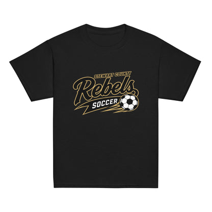 Classic | Youth T Shirt | Stewart County Soccer | Rebels Logo