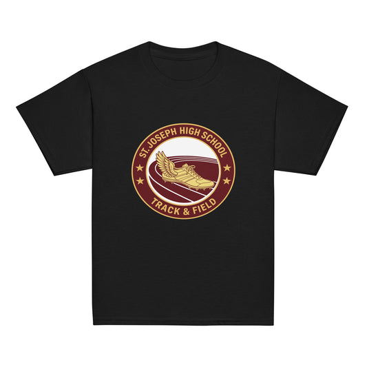 Classic | Youth T Shirt | St. Joseph High School - Track & Field | Badge Logo