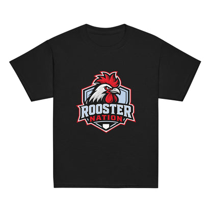 Classic | Youth T Shirt | Rooster Nation | Shield Logo