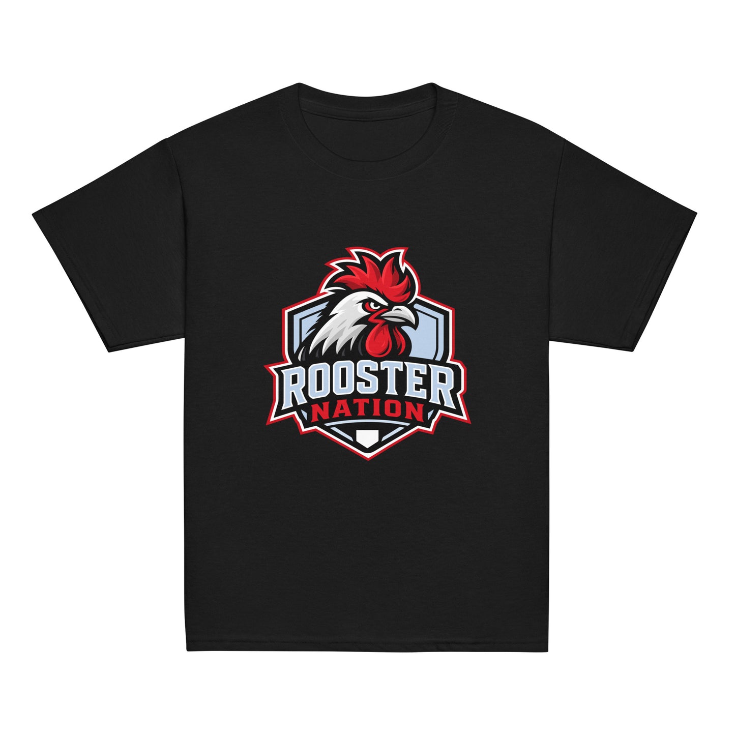 Classic | Youth T Shirt | Rooster Nation | Shield Logo