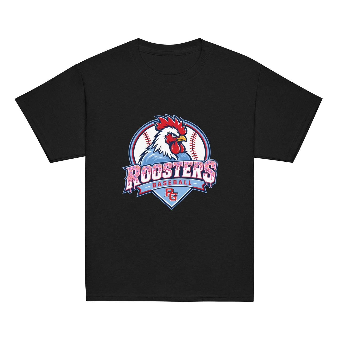 Classic | Youth T Shirt | Rooster Nation | Emblem Logo