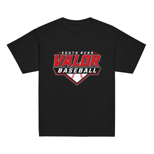 Classic | Youth T Shirt | South Bend Valor Baseball | Vanguard Logo