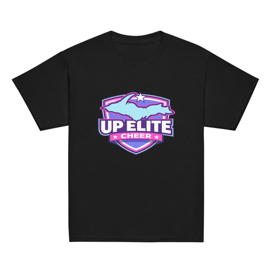 Classic | Youth T Shirt | UP Elite Cheer | Shield Logo