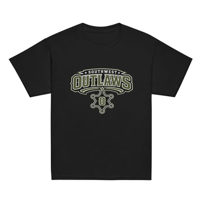 Classic | Youth T Shirt | Southwest Outlaws | Frontier Athletics Logo