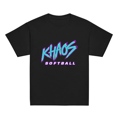 Classic | Youth T Shirt | Khaos Softball | Atlhetics Logo