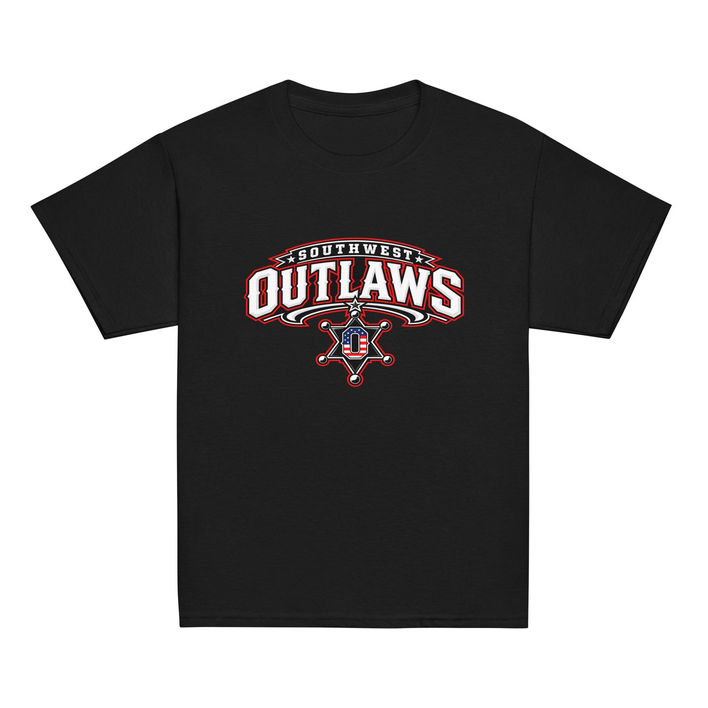 Classic | Youth T Shirt | Southwest Outlaws | Vanguard Logo