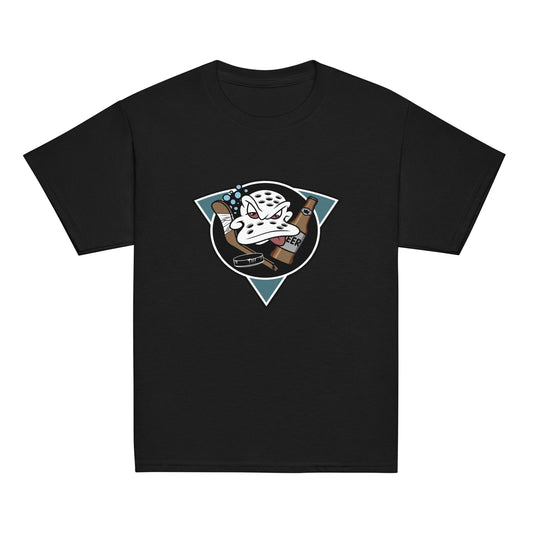 Classic | Youth T Shirt | Mighty Drunks | Crest Logo
