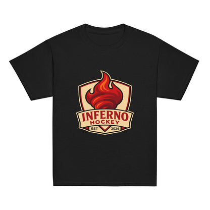 Classic | Youth T Shirt | Inferno Hockey | Crest Logo