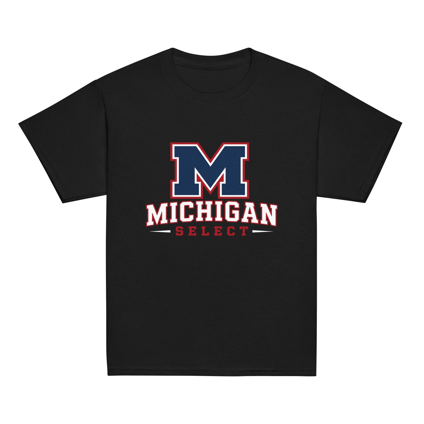 Classic | Youth T Shirt | Michigan Select Baseball | Emblem Logo