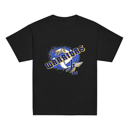 Classic | Youth T Shirt | Indian Land Middle School Volleyball | Vanguard Warriors Logo