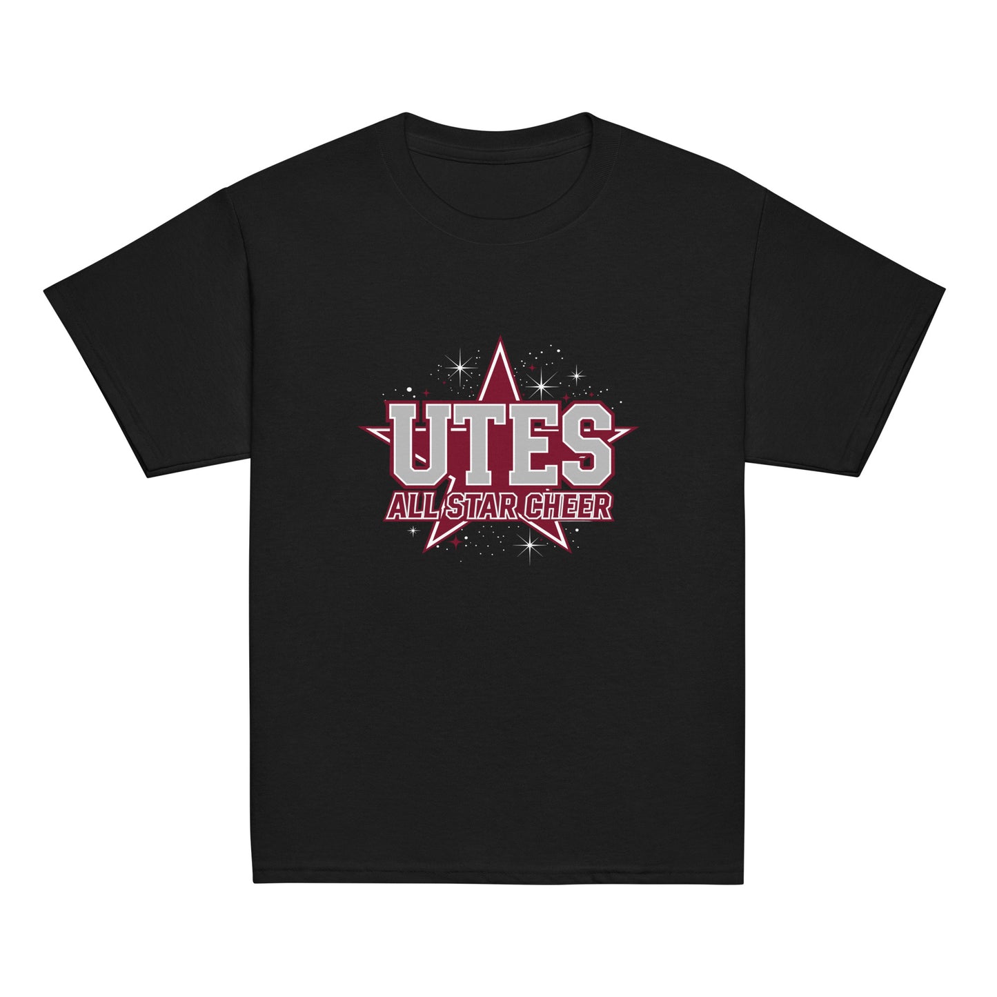 Classic | Youth T Shirt | Utes Allstar Cheer | Crest Logo